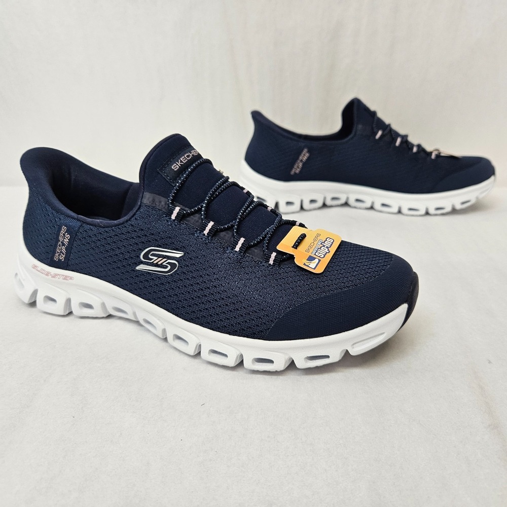 Skechers Glide-Step Pursuit Hands Free Sneakers 104547 Navy Women's Size 6.5 - Picture 2 of 9
